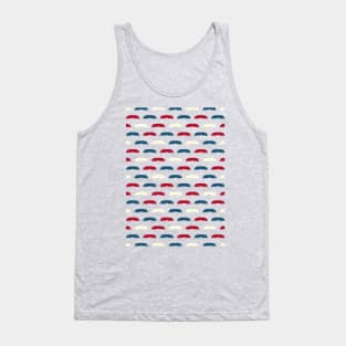 Mustache Mania - The Walrus Patriot Tank Top